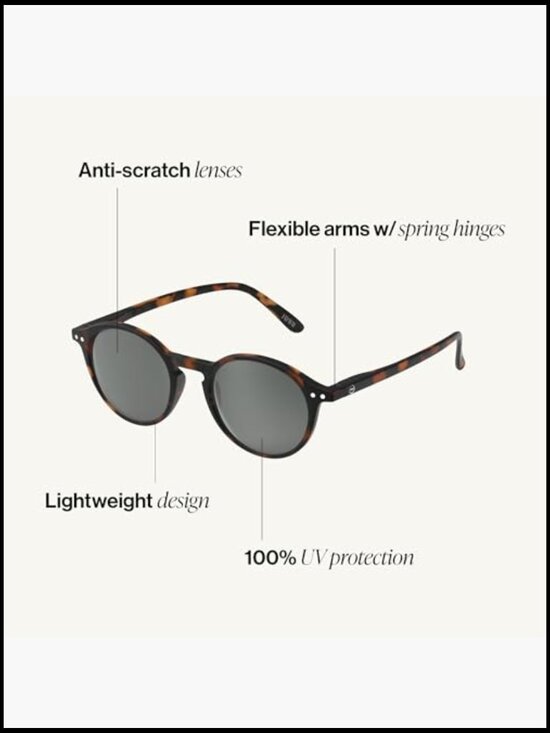 Unisex Square Sunglasses with Bio-Based Frame, Anti-Scratch Grey Lenses, UV400 main image 4
